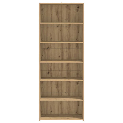 Dressoir Artisanaal eiken 70 x 41 x 185 cm Bewerkt hout