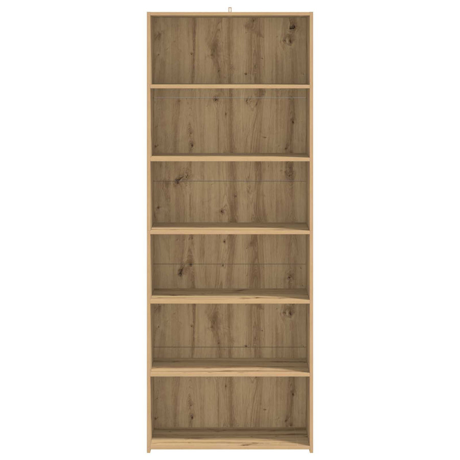 Dressoir Artisanaal eiken 70 x 41 x 185 cm Bewerkt hout