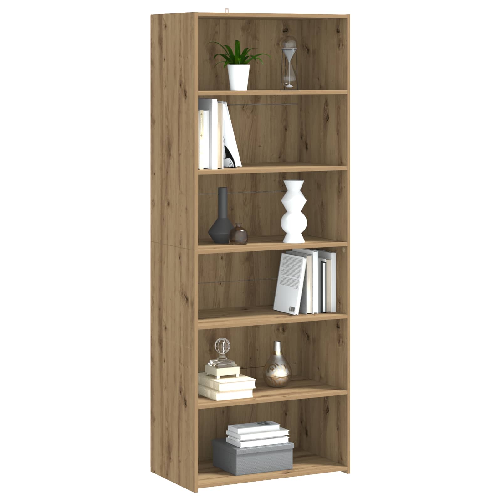 Dressoir Artisanaal eiken 70 x 41 x 185 cm Bewerkt hout