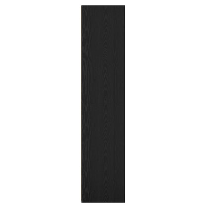 Dressoir Zwart eiken 70 x 41 x 185 cm Bewerkt hout