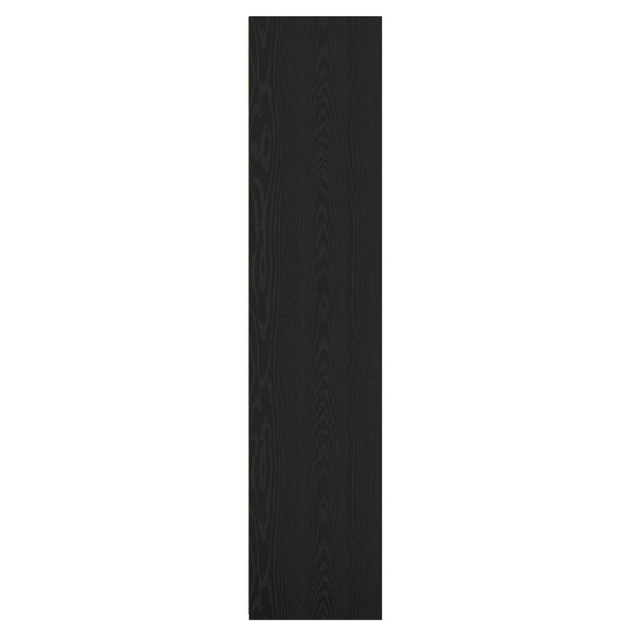 Dressoir Zwart eiken 70 x 41 x 185 cm Bewerkt hout
