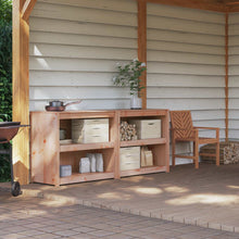 Buitenkeukenkast MEPPEL 2 pcs Natuurlijk Douglas