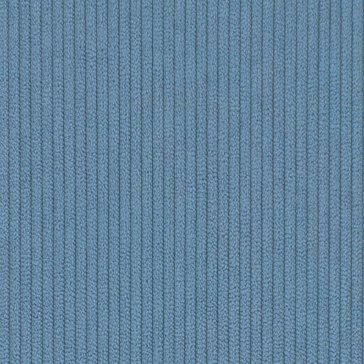 Accentstoel Blauw Ribstof