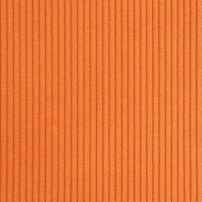 Accentstoel Oranje Ribstof