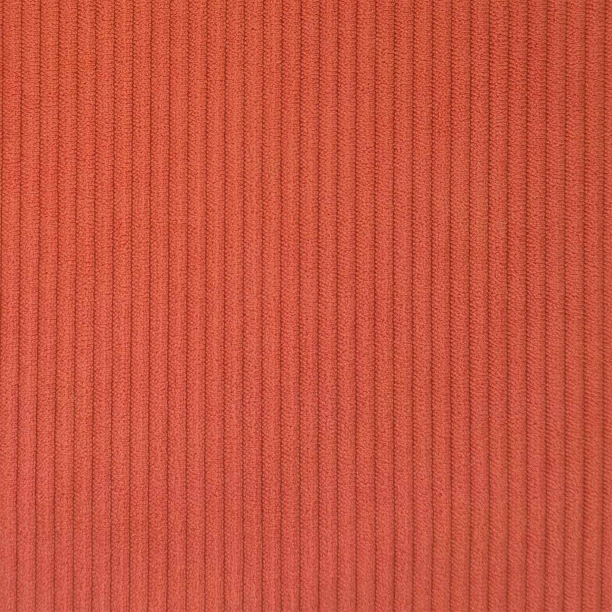 Accentstoel Rood-oranje Ribstof