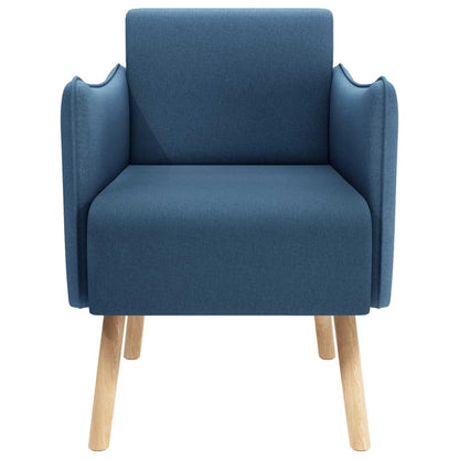 Accentstoel Blauw Stof