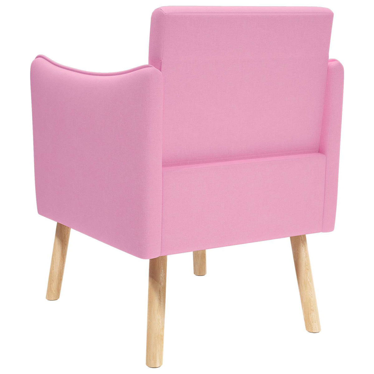 Accentstoel Roze Stof