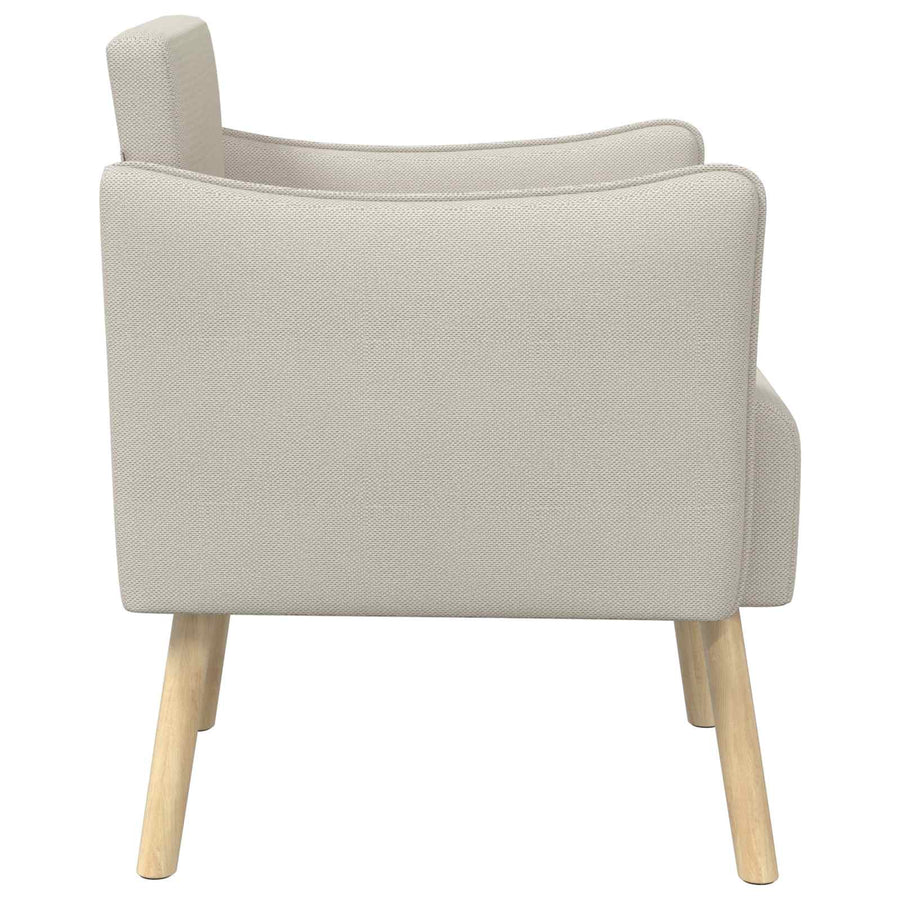 Accentstoel Havermout Korrelige velvet