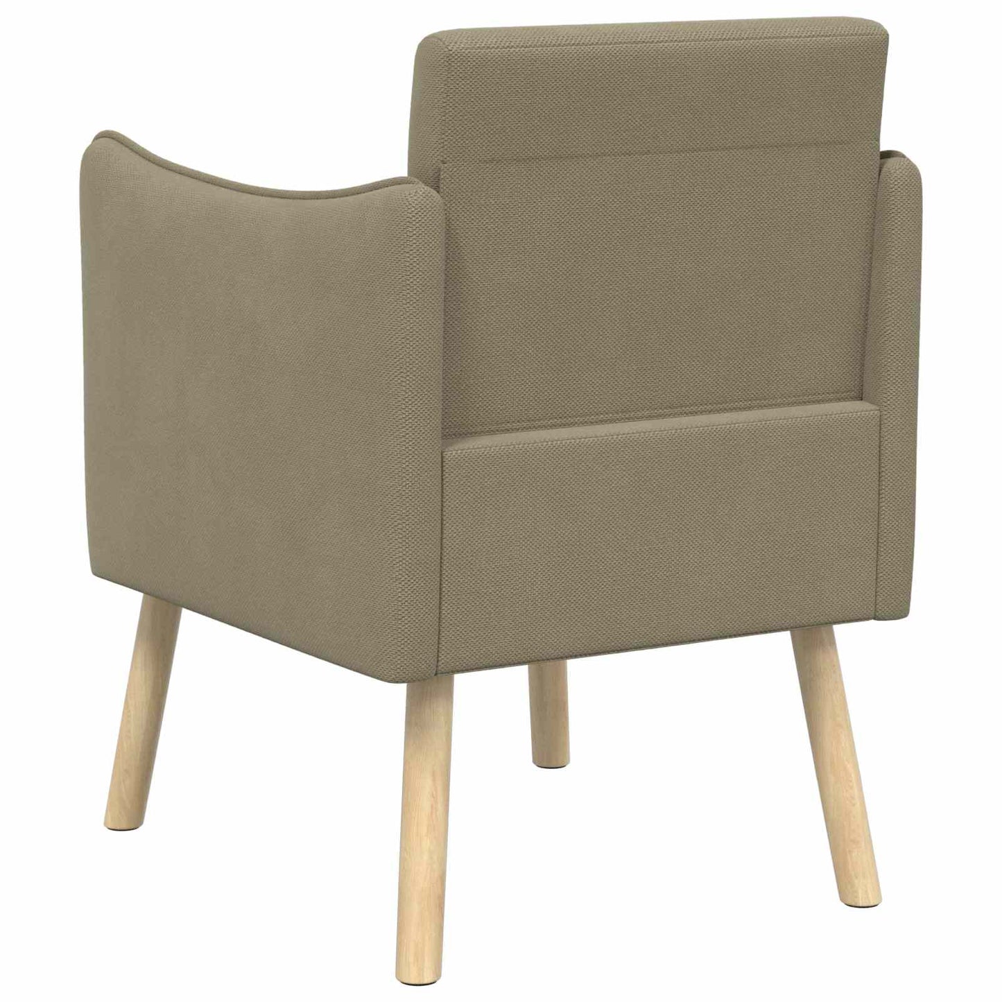 Accentstoel Kaki Korrelige velvet