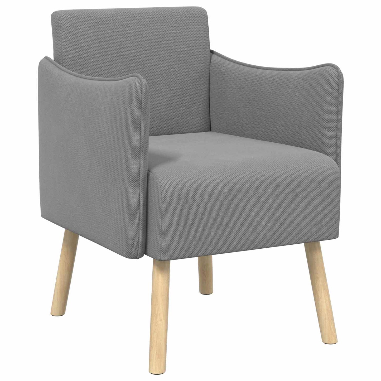 Accentstoel Donkergrijs Korrelige velvet