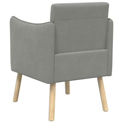 Accentstoel Donkergrijs Korrelige velvet