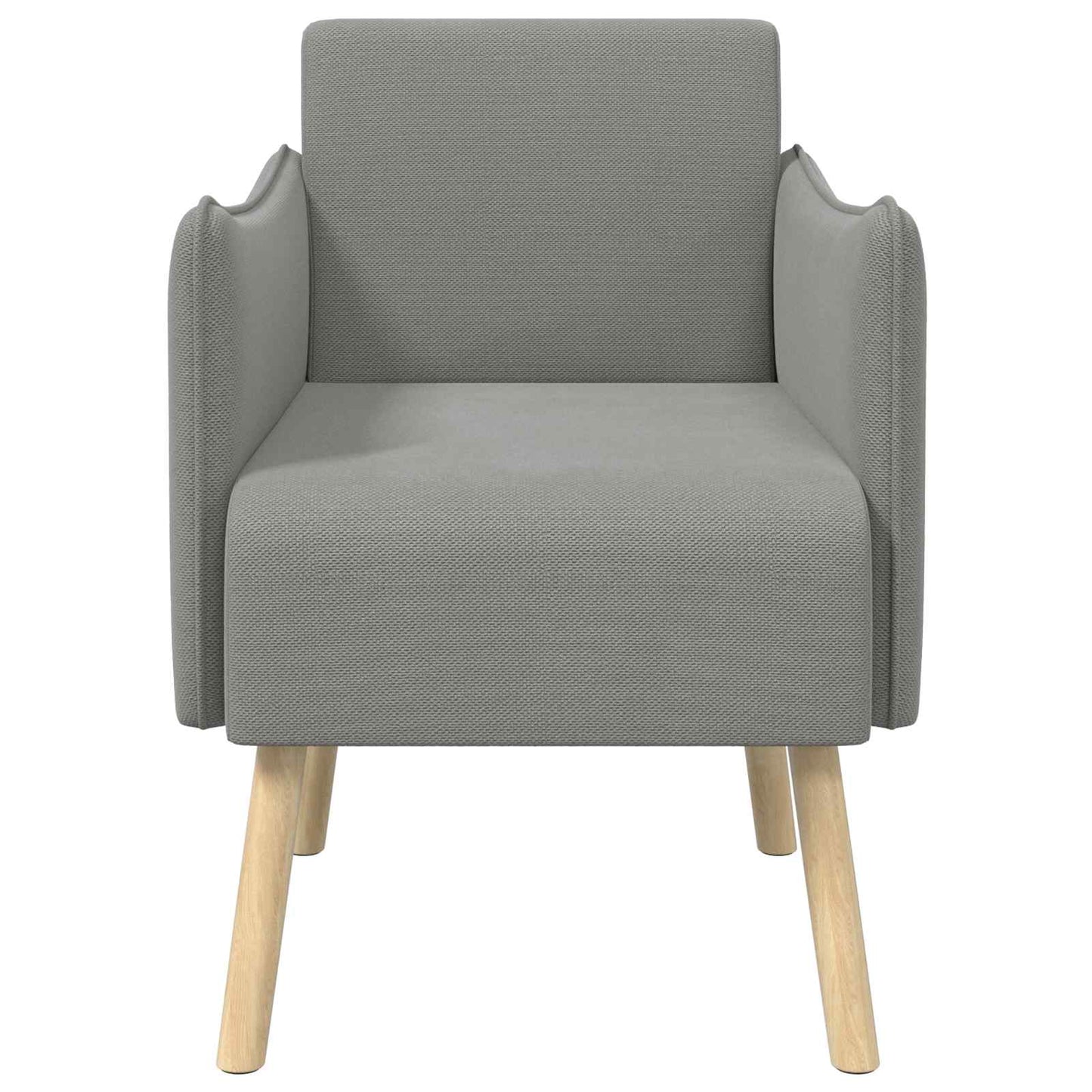 Accentstoel Donkergrijs Korrelige velvet