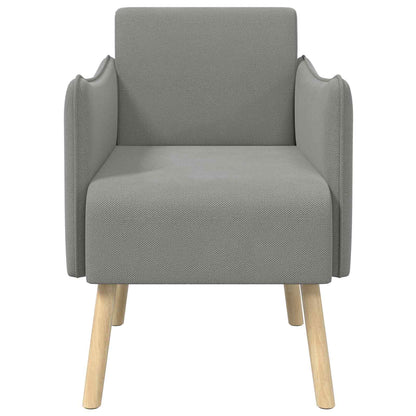 Accentstoel Donkergrijs Korrelige velvet