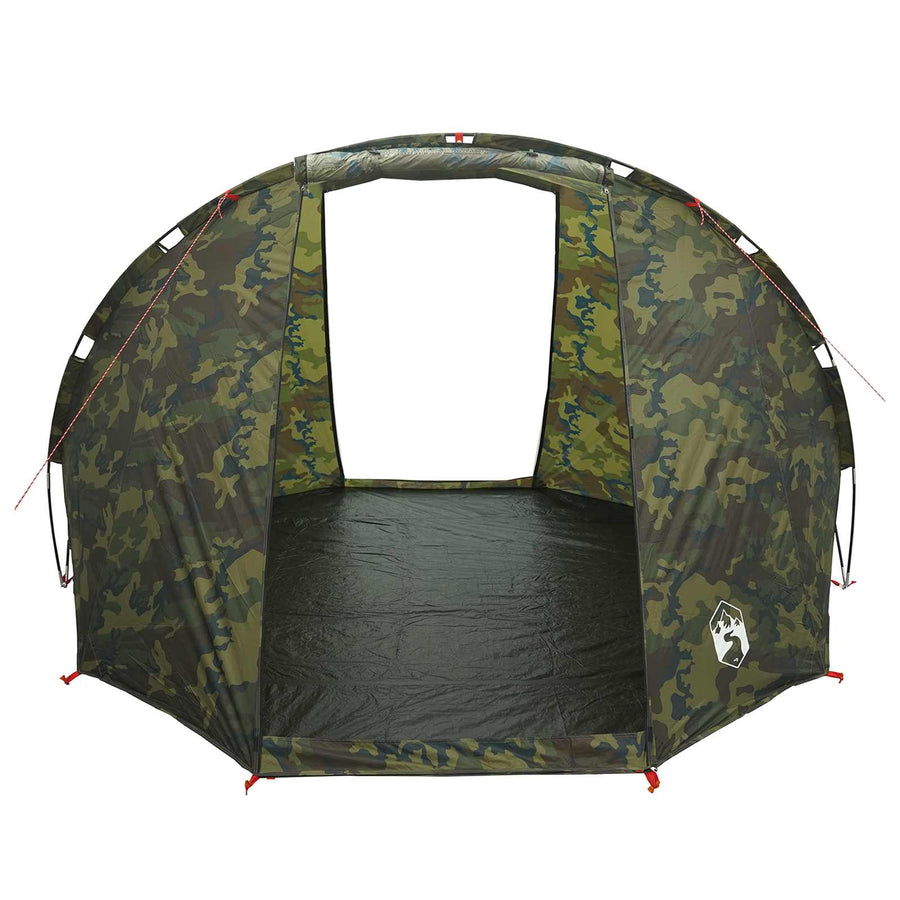 Vis tent Snelle Vrijgave -persoons 5-persoons Lichte Camouflage