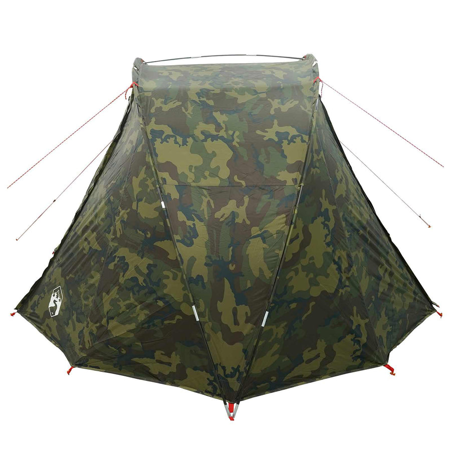 Vis tent Snelle Vrijgave -persoons 5-persoons Lichte Camouflage