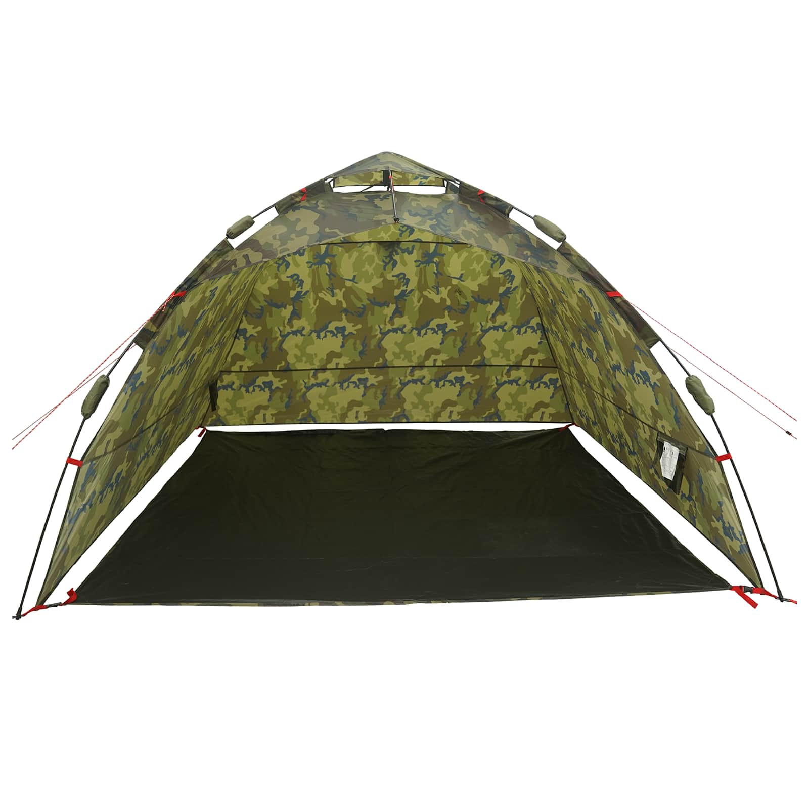 Vis tent Snelle Vrijgave 4-persoons Lichte Camouflage