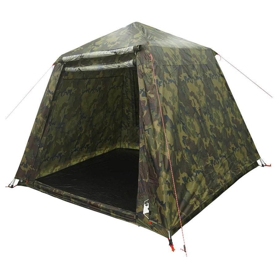 Vis tent Snelle Vrijgave -persoons 4-persoons Lichte Camouflage