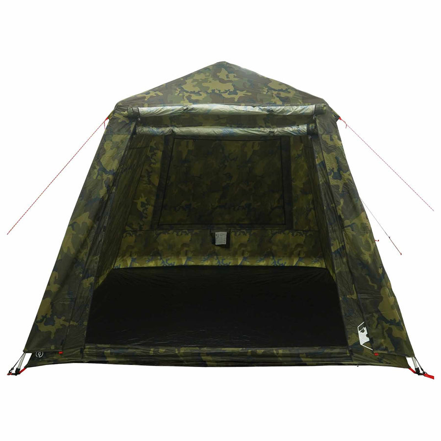 Vis tent Snelle Vrijgave -persoons 4-persoons Lichte Camouflage