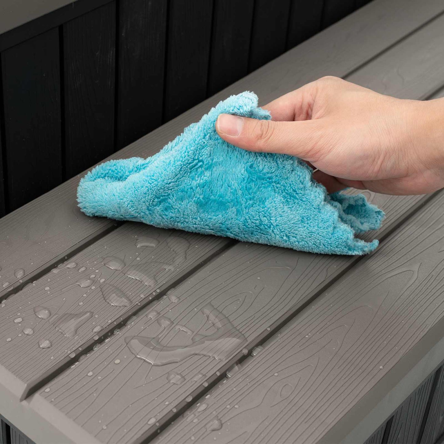 Hottub-opstap met Opbergruimte 2-traps Bruin en Grijs PP