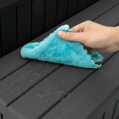 Hot Tub Stap met Opbergruimte 2-Staps Zwart 93 x 57 x 35 cm PP