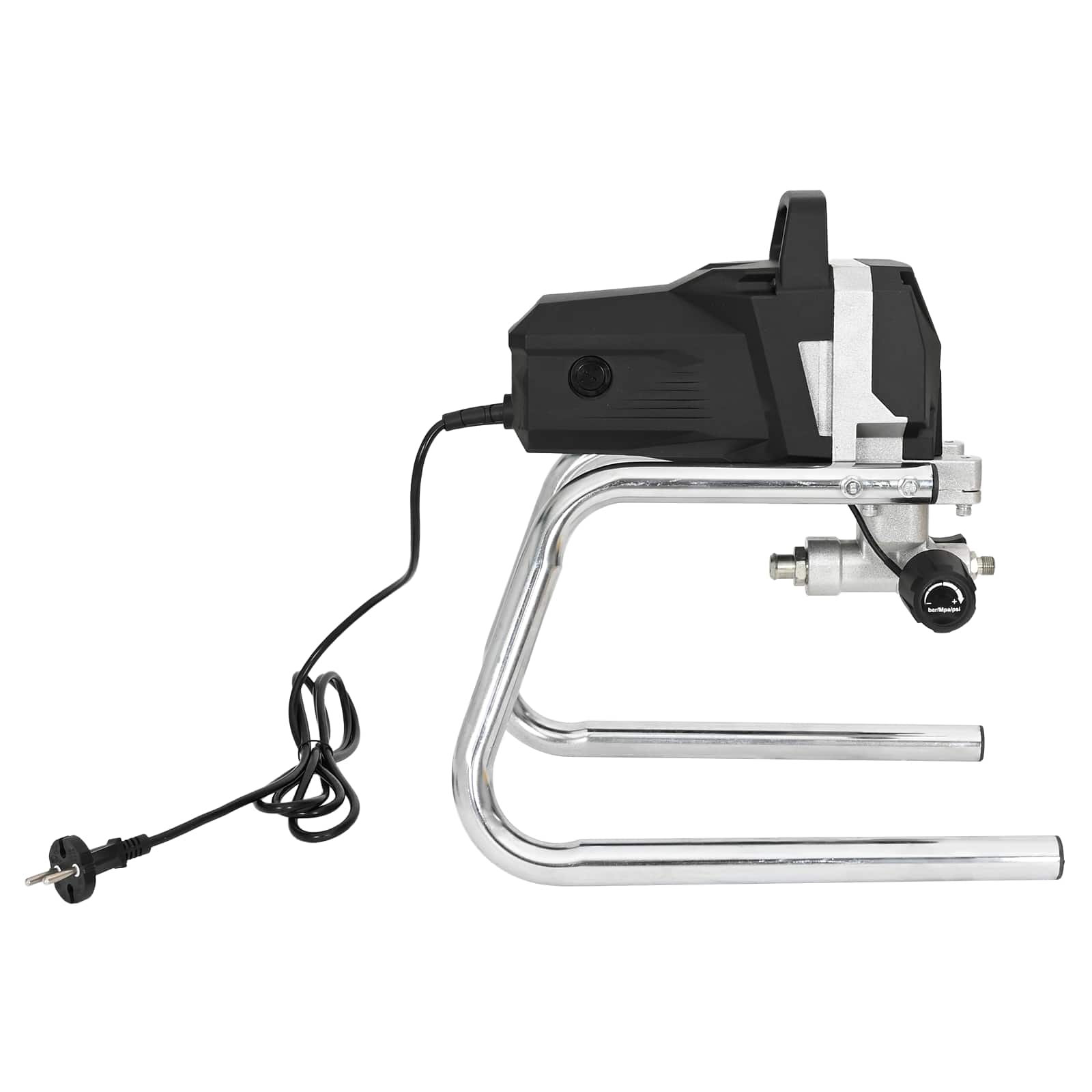Airless Verfspuit 10 m spuitslang 220V 2L/min 227 bar Zwart
