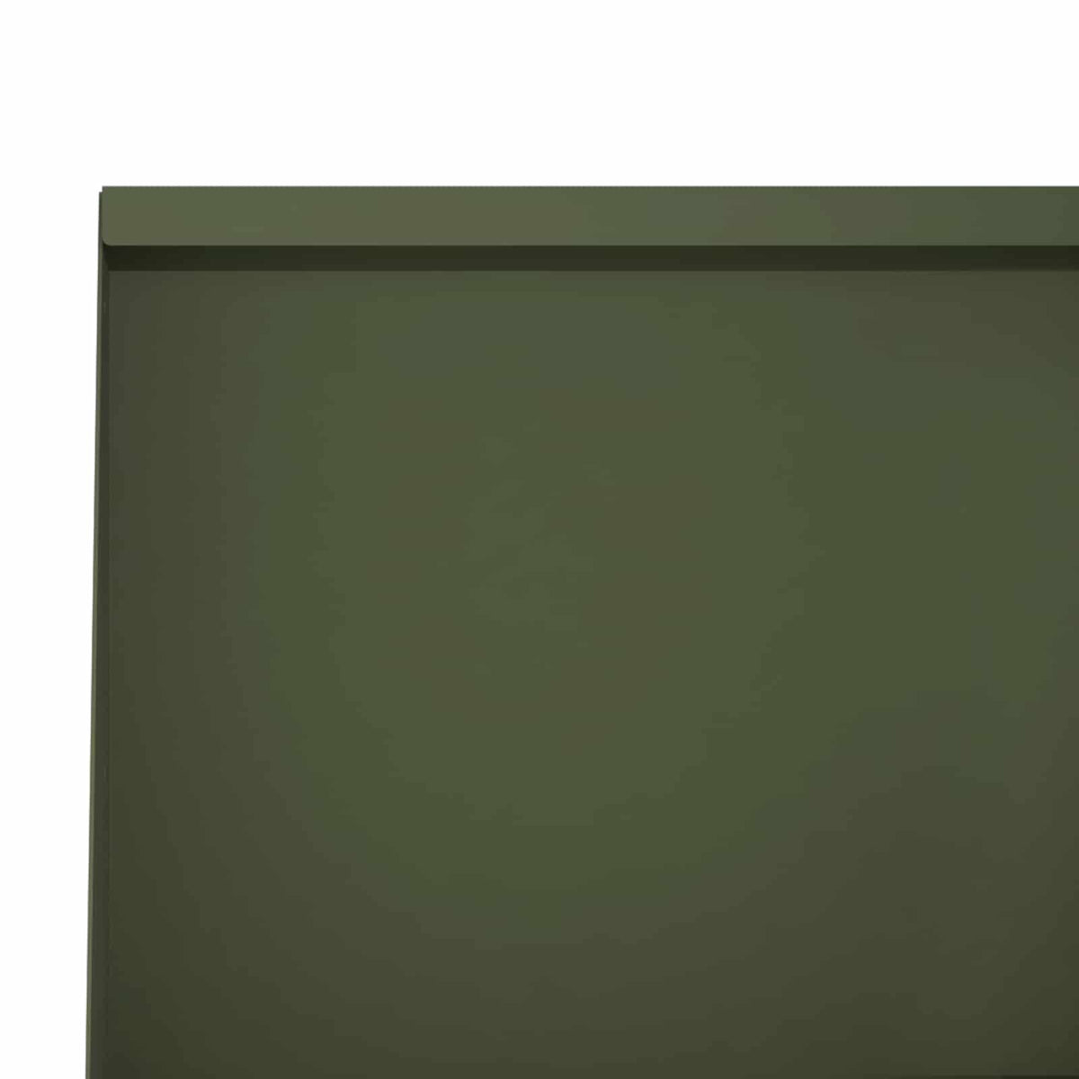 Keerwand 2 st 100 x 12 x 30 cm Staal Olijfgroen