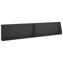 Keerwand 2 st 100 x 12 x 50 cm Staal Zwart