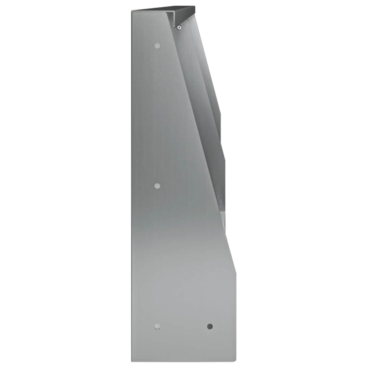 Keerwand 2 st 100 x 12 x 50 cm Gegalvaniseerd staal zilver