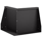 Keerwand 50x50x50 cm staal zwart