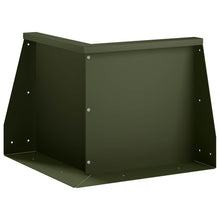 Keerwand 50 x 50 x 50 cm Staal Olijfgroen