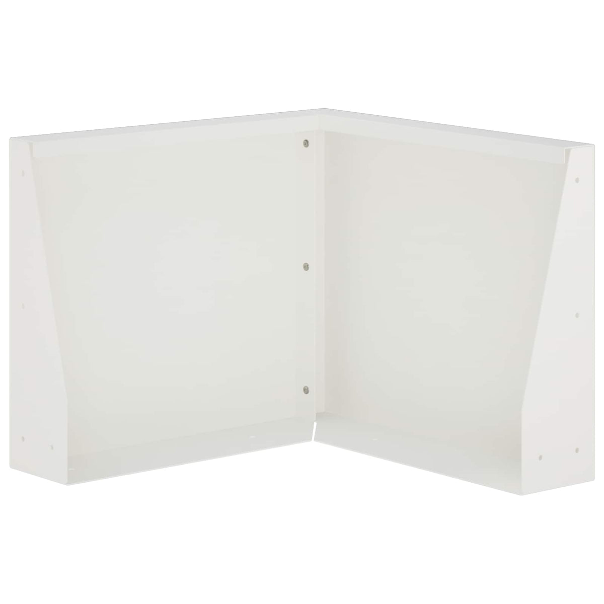 Keerwand 50 x 50 x 30 cm Staal Wit