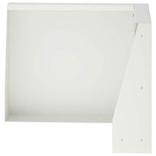 Keerwand 50 x 50 x 30 cm Staal Wit