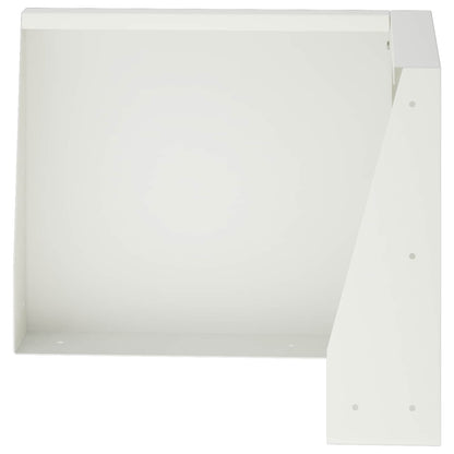 Keerwand 50 x 50 x 30 cm Staal Wit