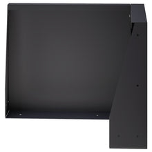 Keerwand 50 x 50 x 40 cm Staal Zwart