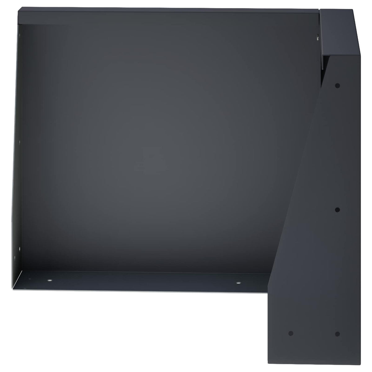 Keerwand 50 x 50 x 40 cm Staal Antraciet