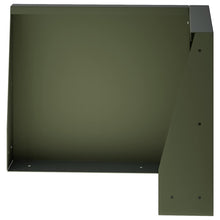Keerwand 50 x 50 x 40 cm Staal Olijfgroen