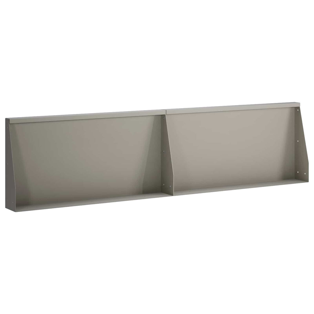 Keerwand 2 st 80 x 12 x 30 cm weervast staal Roestkleurig