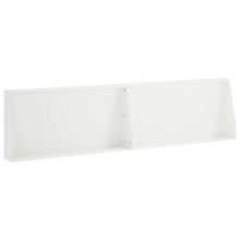 Keerwand 2 st 80 x 12 x 40 cm Staal Wit