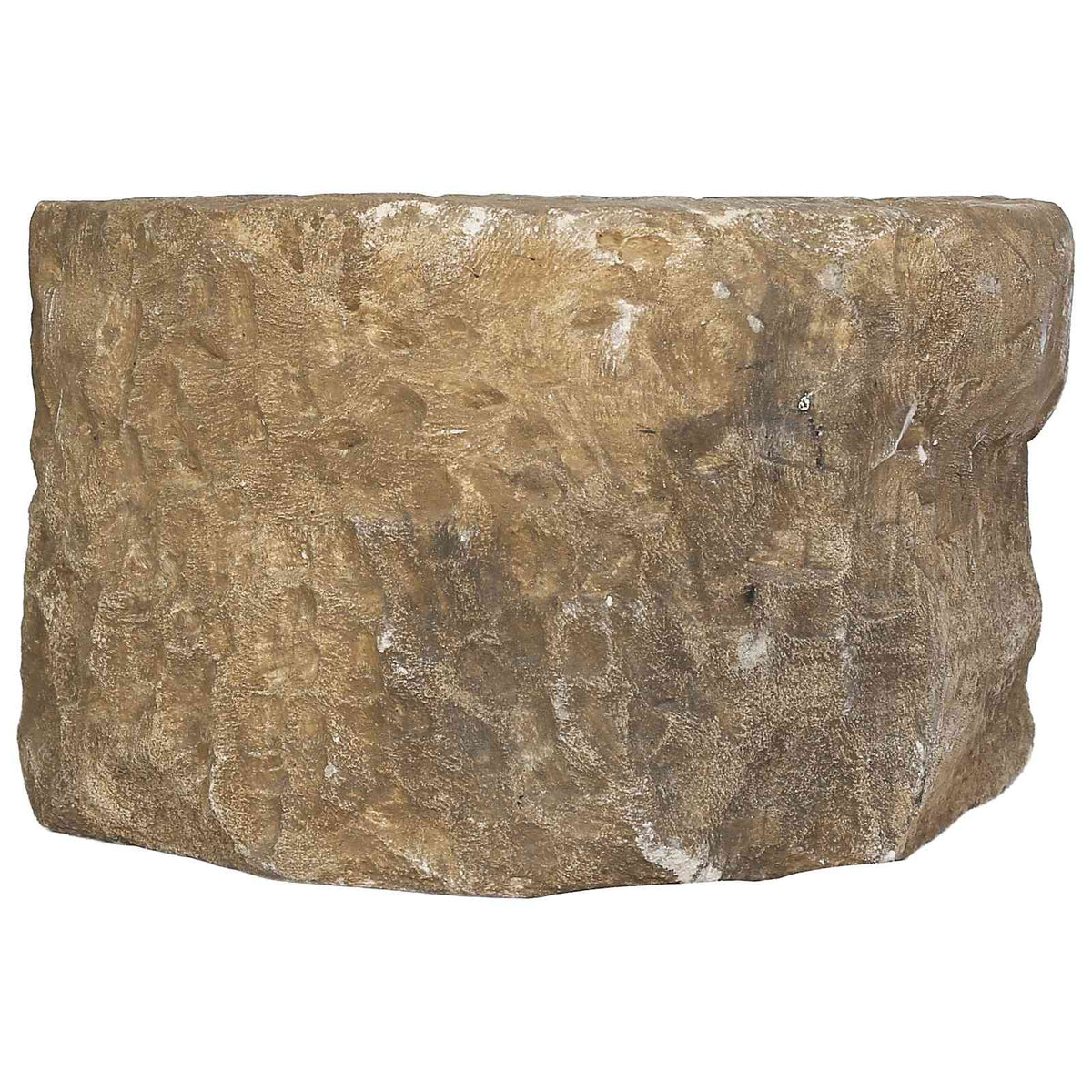Plantenbak Verouderd steen Ø 35 x 20 cm Kalksteen