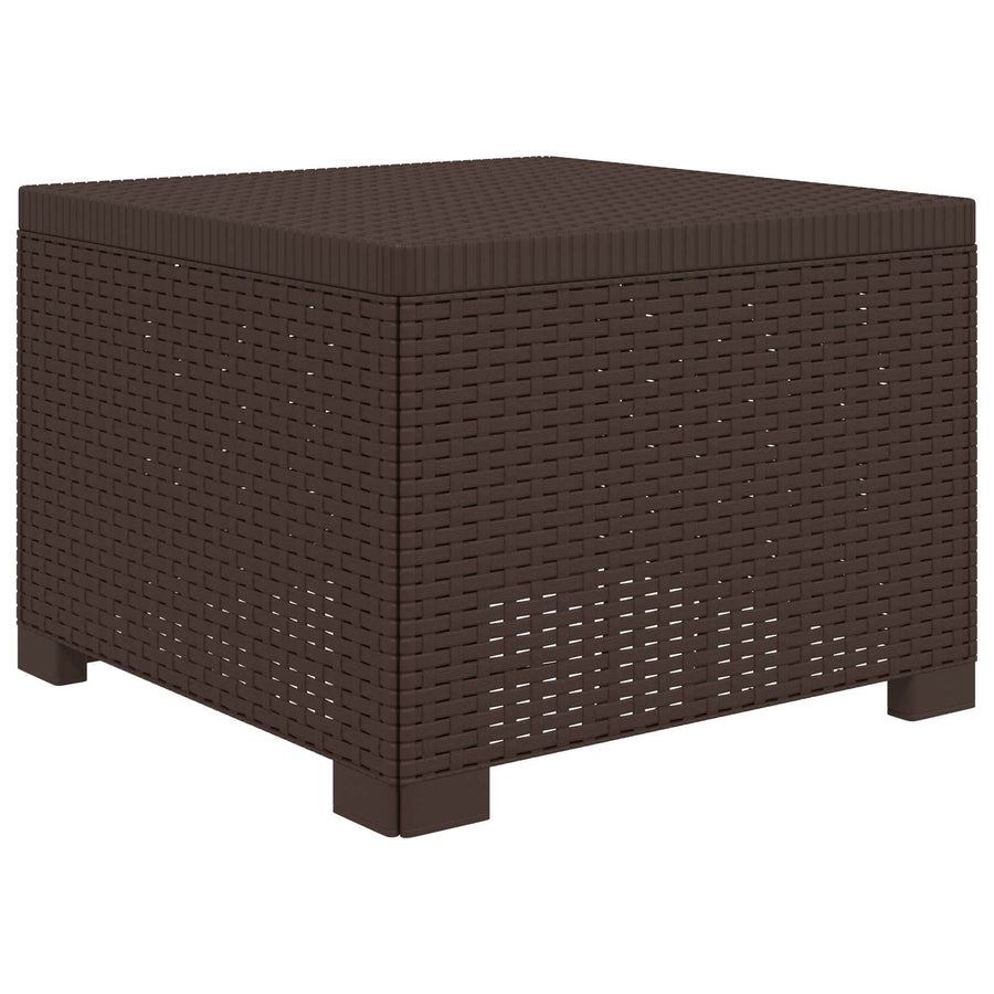 5-Zits Tuin Sofa Rattan Look PP Bruin