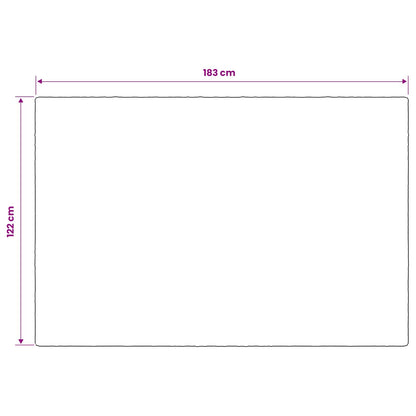 Verzwaarde Dekens Wit 122 x 183 cm 9 kg 100% Katoen 205T