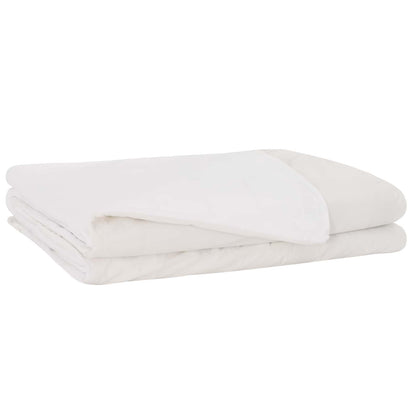 Verzwaarde Dekens Wit 152 x 203 cm 7 kg 100% Katoen 205T