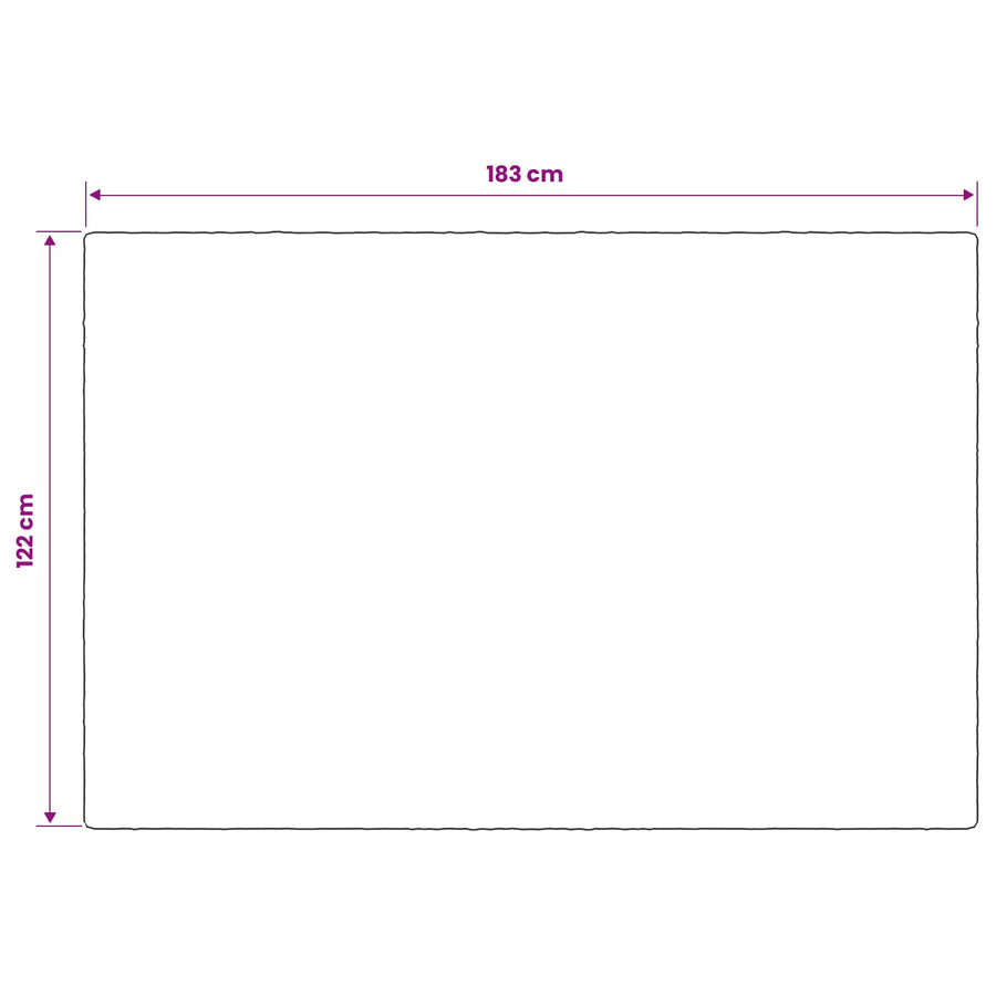 Verzwaarde Dekens Antraciet 122 x 183 cm 9 kg 100% Katoen 205T