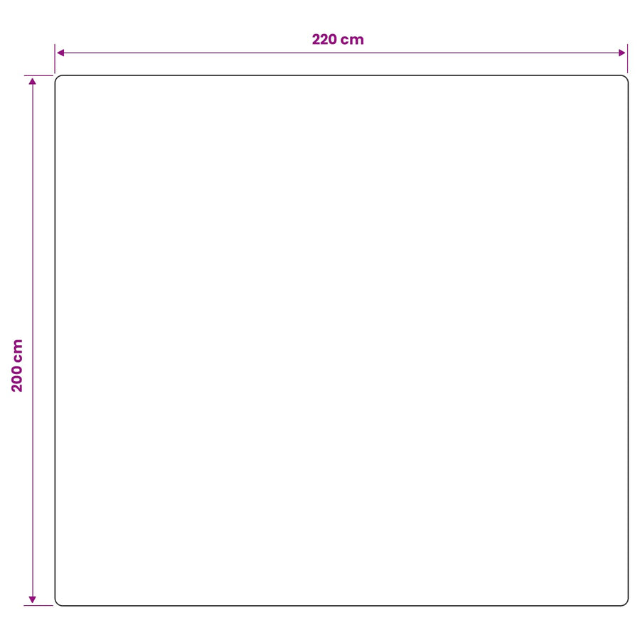 Verzwaarde Dekens Antraciet 200 x 220 cm 9 kg 100% Katoen 205T