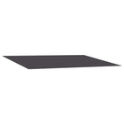 Zonneschermdoek 600x300 cm antraciet polyester