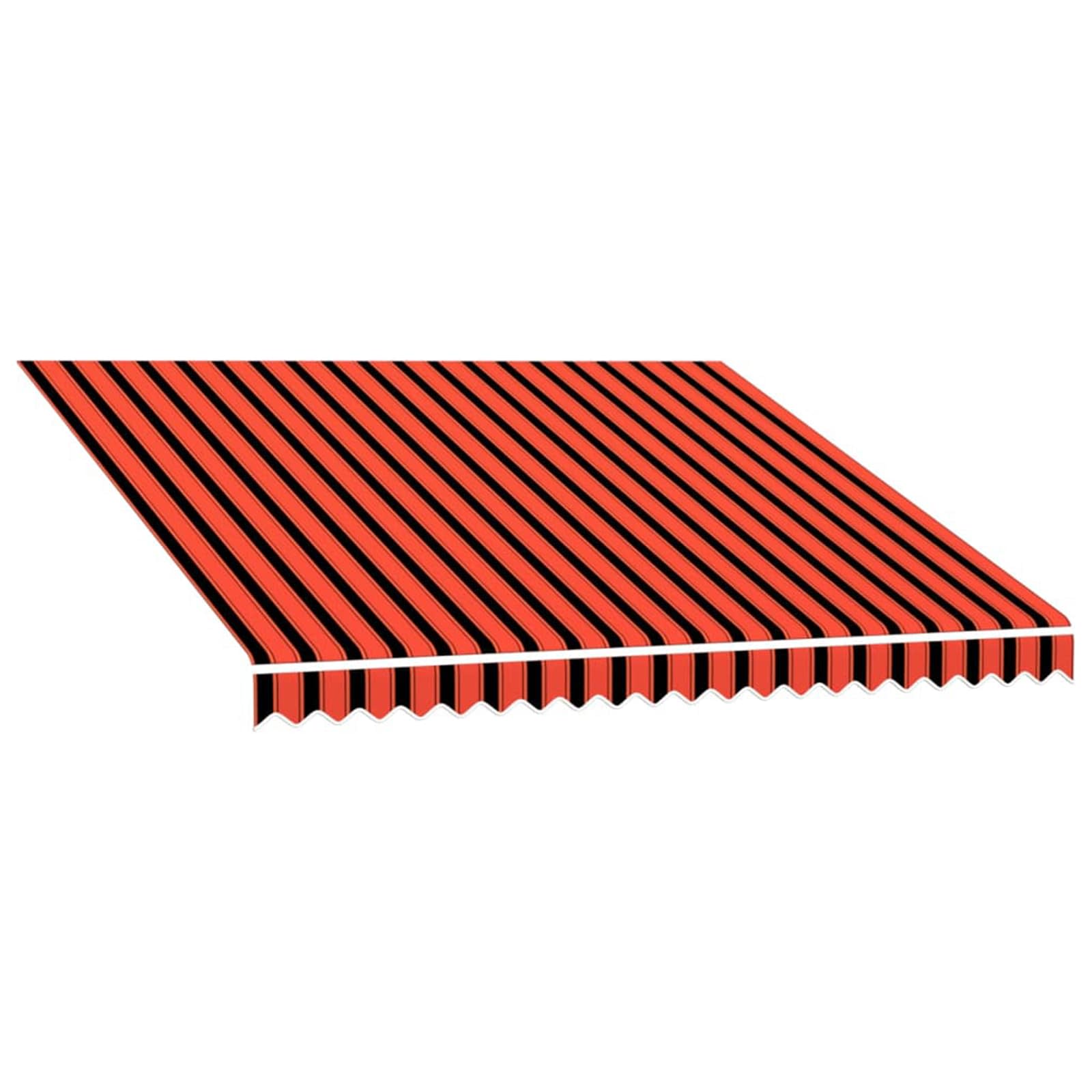 Vervangingsdoek voor zonnescherm Oranje en Bruin 300 x 250 cm