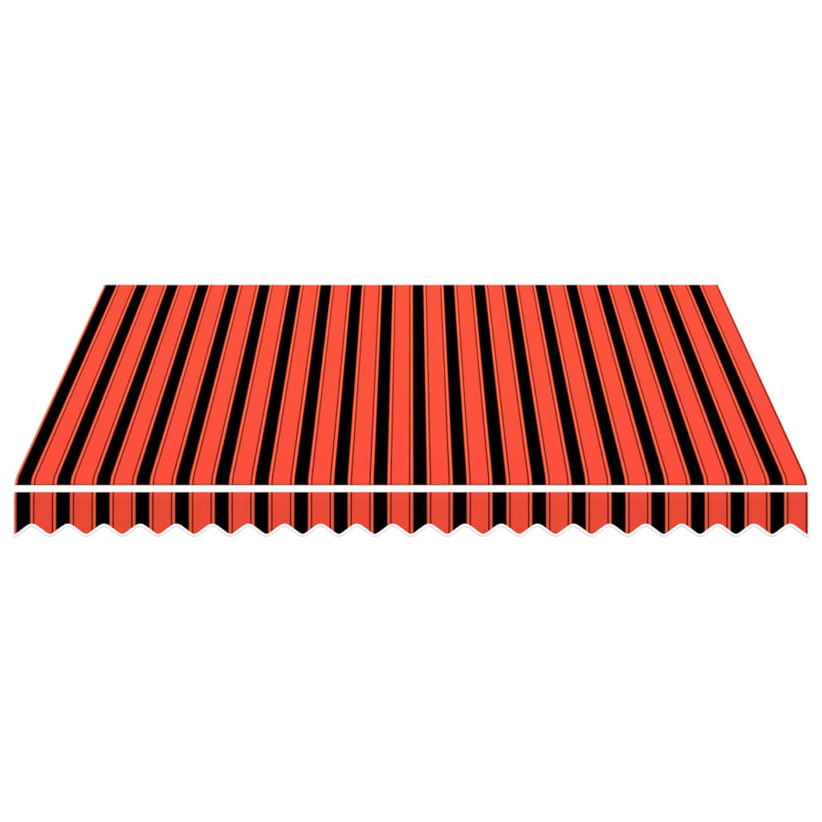 Vervangingsdoek voor zonnescherm Oranje en Bruin 300 x 250 cm