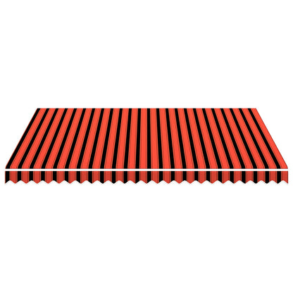 Vervangingsdoek voor zonnescherm Oranje en Bruin 350 x 250 cm