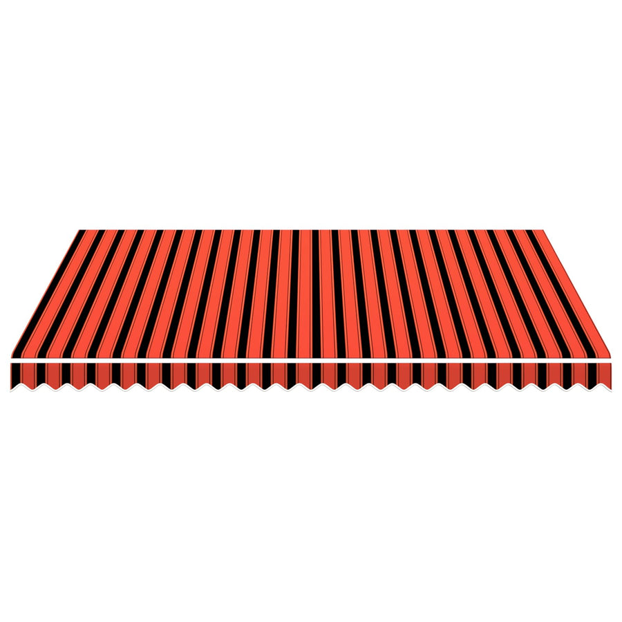 Vervangingsdoek voor zonnescherm Oranje en Bruin 350 x 250 cm