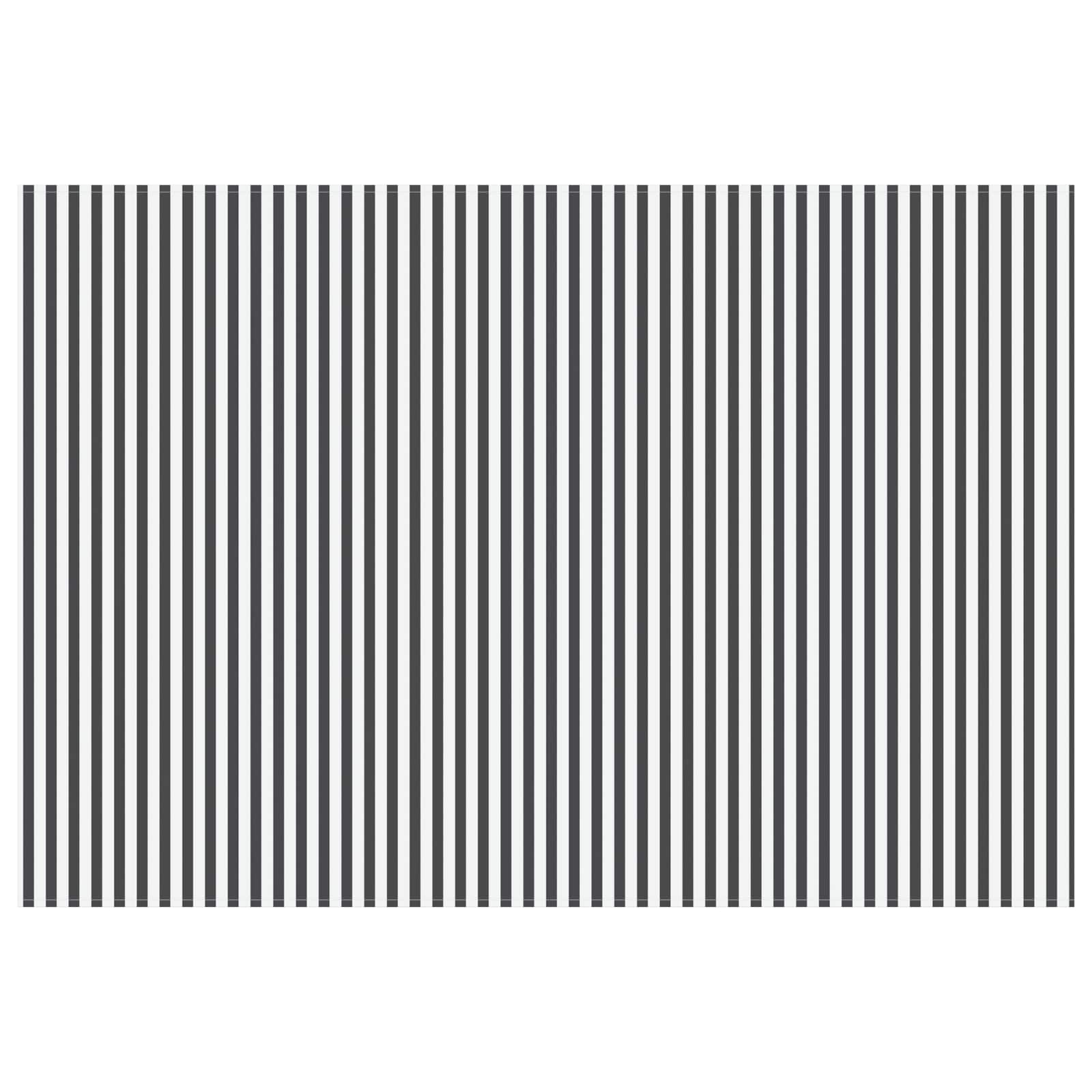 Vervangingsdoek voor zonnescherm Antraciet en Wit 600 × 300 cm